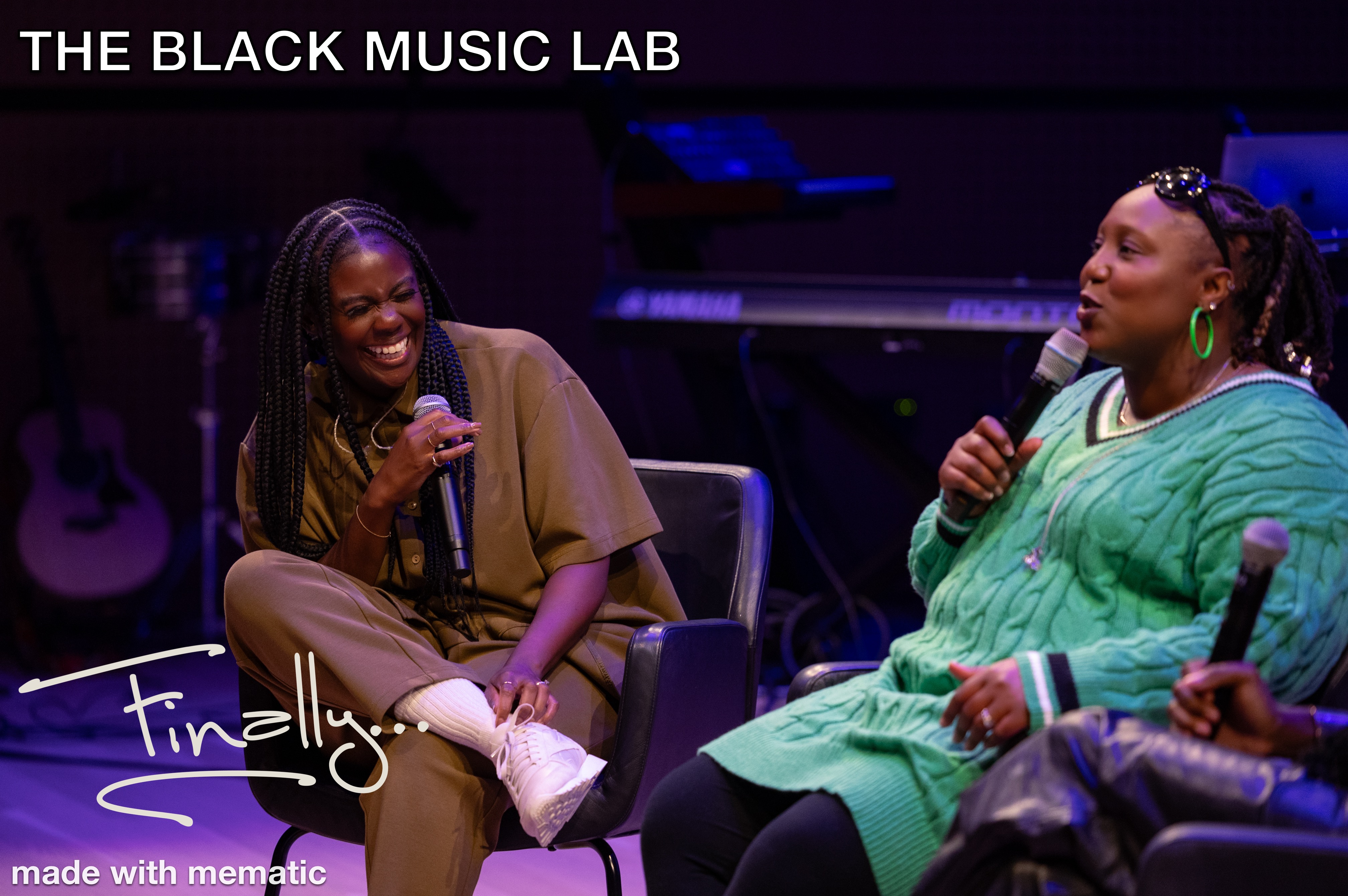 In The Lab with SAMMUS, Nadine Lee and Madison Moore April 2024 - 📷 by Aiyah Josiah-Faeduwor
